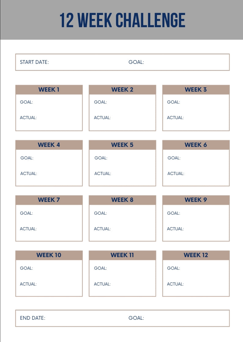 The Ultimate Fitness Planner