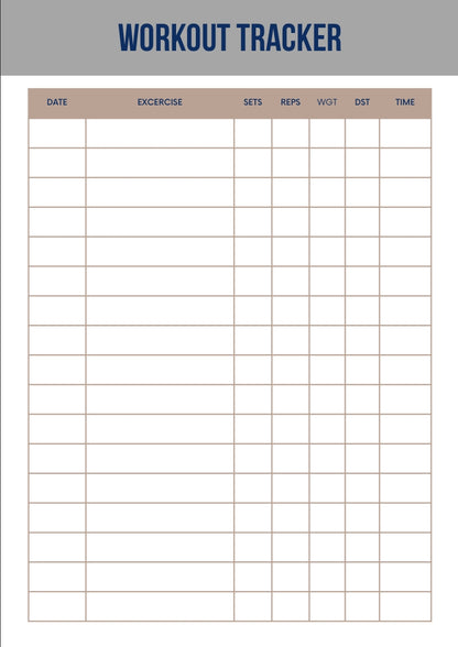 The Ultimate Fitness Planner