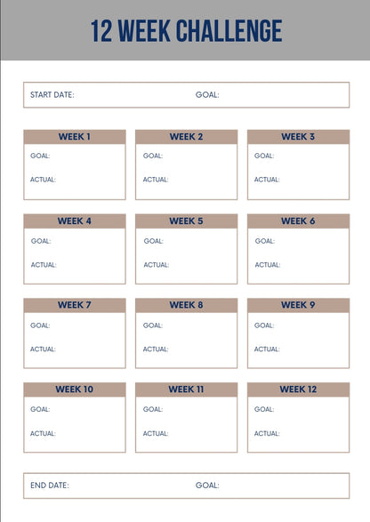 The Ultimate Fitness Planner