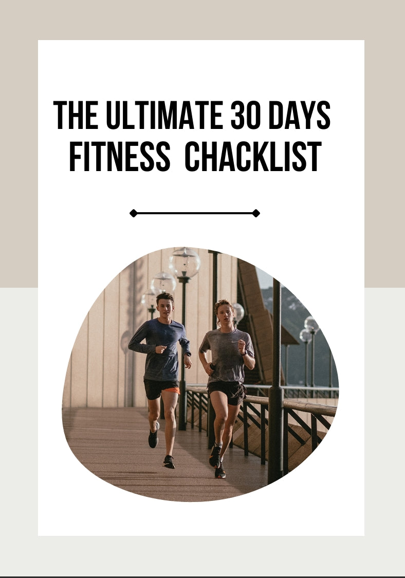 The Ultimate 30 Days Fitness Checklist