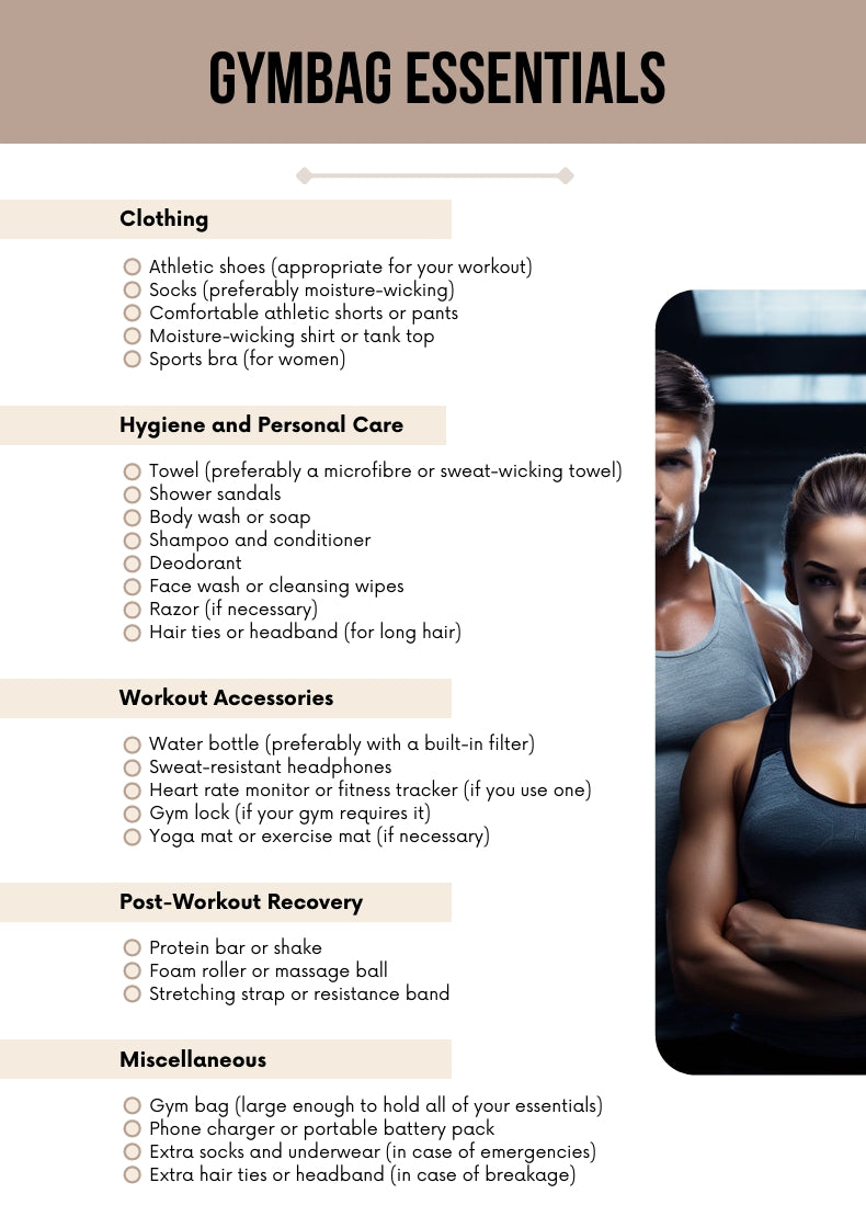 The Ultimate 30 Days Fitness Checklist