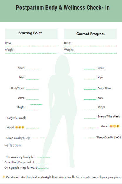 🌿The Postpartum Reset Bundle (eBook + Tracker + 14-Day Meal Plan)