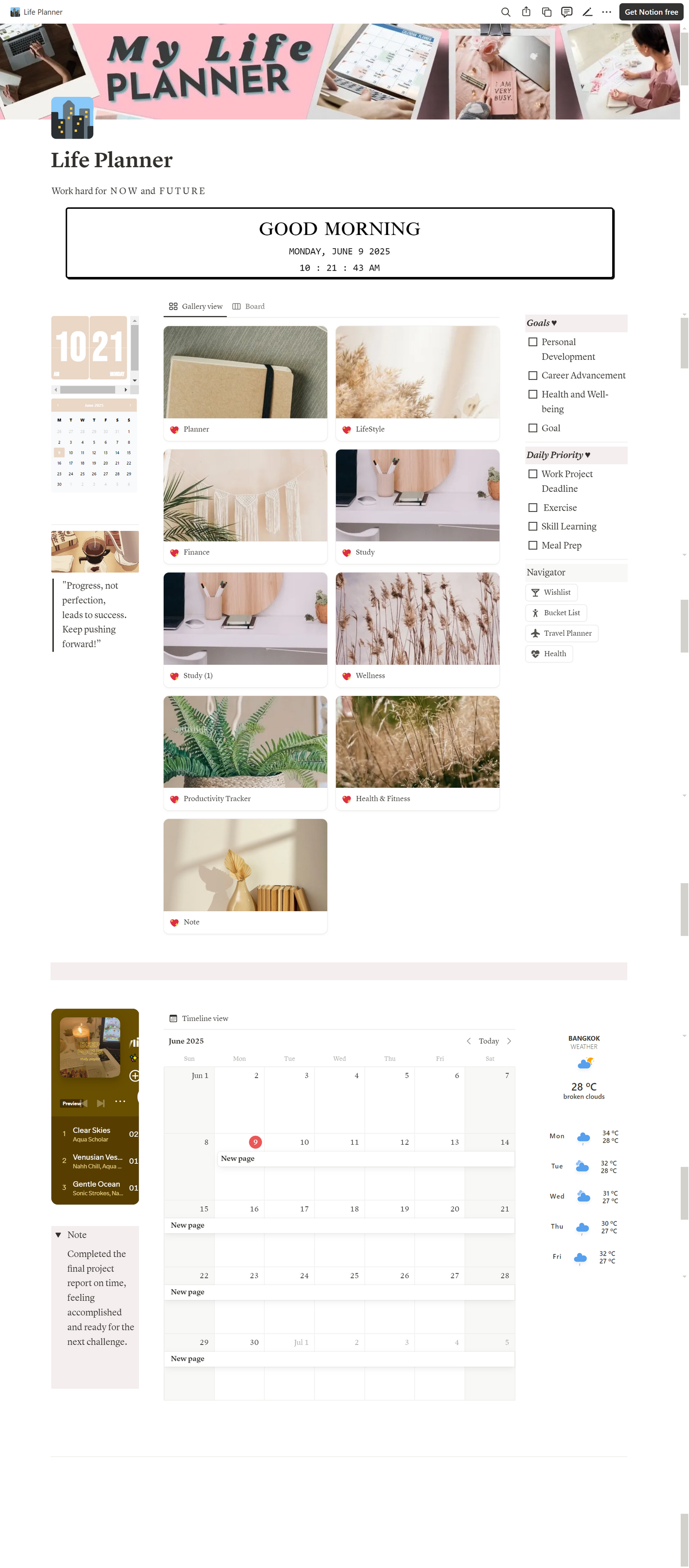 The Ultimate Notion Planner